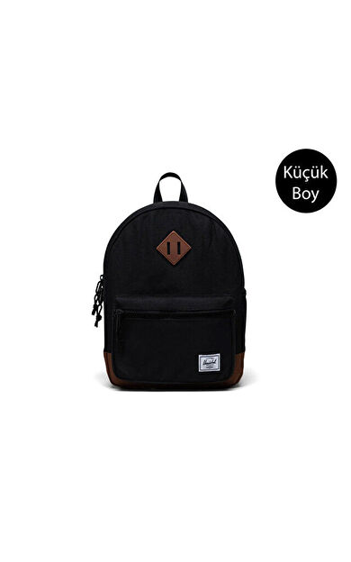 Herschel Heritage Kids Backpack Sırt Çantası-En: 26,5 cm, Boy: 35,5 cm, Derinlik: 12,5 cm 11387-04735 Siyah