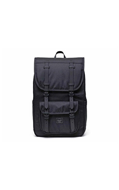 Herschel Little America Mid Backpack Omuz Çantası-En: 22,5 cm, Boy: 13,5 cm, Derinlik: 9,5 cm 11391-05881 Siyah