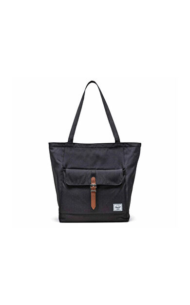 Herschel Retreat Tote Omuz Çantası-En: 38 cm, Boy: 39 cm, Derinlik: 15 cm 11401-00001 Siyah