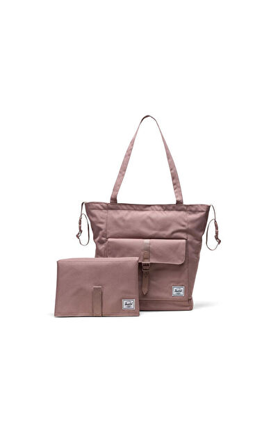 Herschel Retreat Tote Diaper Bag Omuz Çantası-En: 38 cm, Boy: 39 cm, Derinlik: 15 cm 11402-02077 Pembe