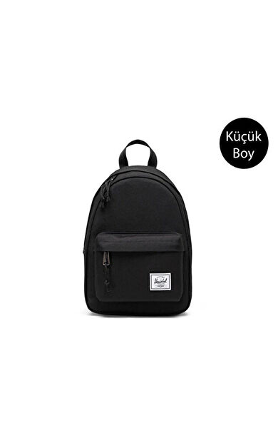 Herschel Classic Mini Backpack Sırt Çantası-En: 20,5 cm, Boy: 29 cm, Derinlik: 12,5 cm 11545-00001 Siyah