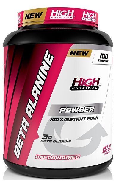 High Nutrition Beta Alanine Powder 300 Gr Aromasız