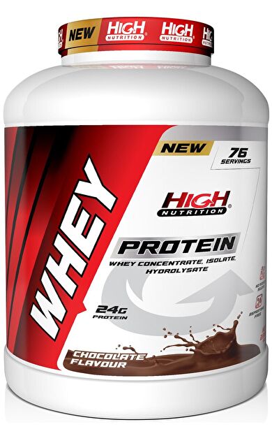High Nutrition Protein Tozu 2280 Gr Çikolata Aromalı Whey Protein 24 Gram Protein 76 Servis