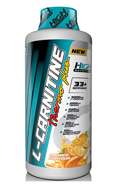 High Nutrition L-Carnitine Thermo Plus 3000 Mg 33 Servis 1000 ml Portakal Aromalı L-Karnitin L-Karnitine
