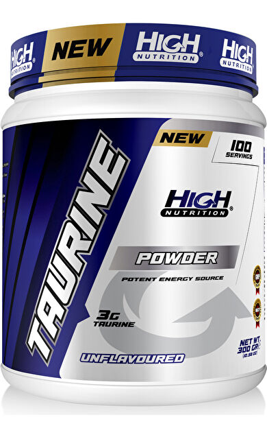 High Nutrition Taurine Powder 300 gr100 Servis 3000 mg