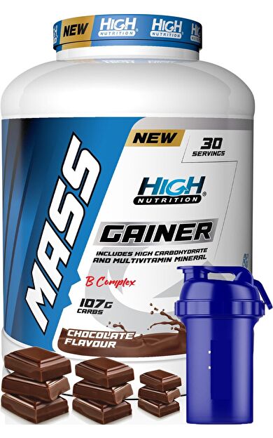 High Nutrition Hızlı Kilo Almanıza Yardımcı Gıda Takviyesi 3600 Gram 30 Servis Çikolata Aromalı