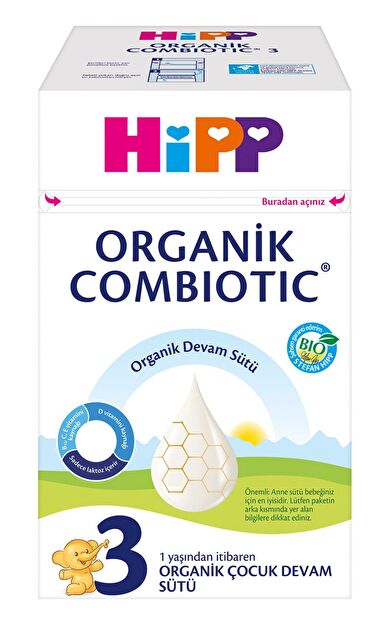 Hipp 3 Organik Combiotic Devam Sütü 800 gr