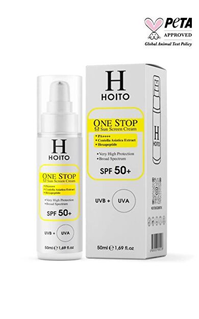Hızlı Emilen Yapışkanlık Hissi Bırakmayan Güneş Koruyucu SPF50+PA++++50ml-One Stop Sun Screen Cream