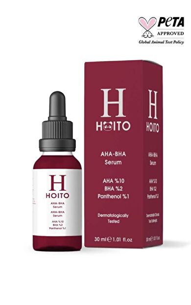 Aha Bha Serum 30ml - Canlandırıcı Cilt Tonu Eşitleyici Kırmızı Peeling Cilt Bakım Serumu