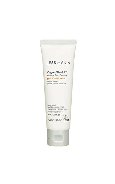 Holika Holika Less On Skin Vegan Spf 50 Shild Mineral Sun Cream 50 ml