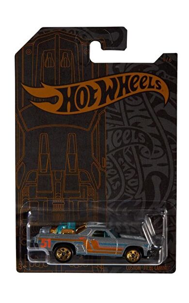 Hot Wheels 51th Anniversary Satin Chrome Custom 71 El Camino