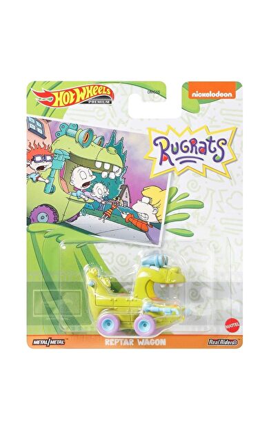 Hot Wheels Premium GRL61 Nickelodeon Rugrats Reptar Wagon