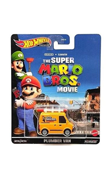 Hot Wheels Premium HKC19 The Super Mario Bros. Movie Plumber Van