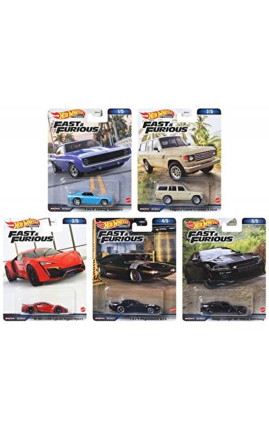 Hot Wheels Premium HNW46 Fast and Furious 2023 Mix 2