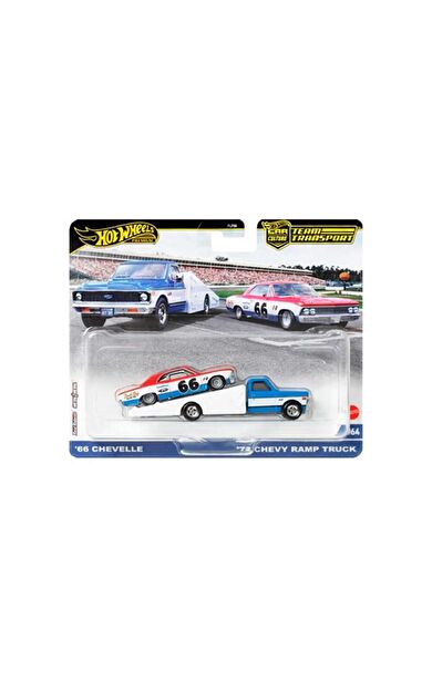 Hot Wheels Premium HRV40 Team Transport '66 Chevelle / '72 Chevy Ramp Truck (#64)