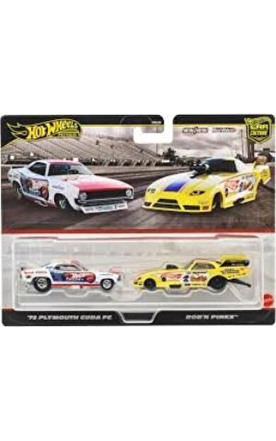 Hot Wheels Premium JBL01 Car Culture 2 Pack '72 Plymouth Cuda FC // Rob N' Pinks