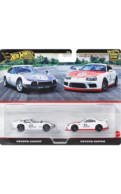 Hot Wheels Premium JBL03 Car Culture 2 Pack Toyota 2000GT // Toyota Supra