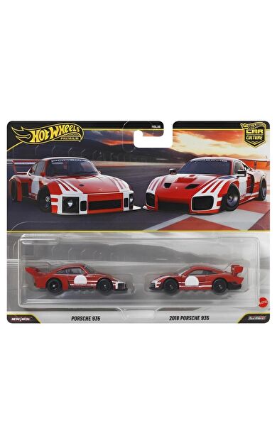 Hot Wheels Premium JHW51 Car Culture 2 Pack Porsche 935 // 2018 Porsche 935