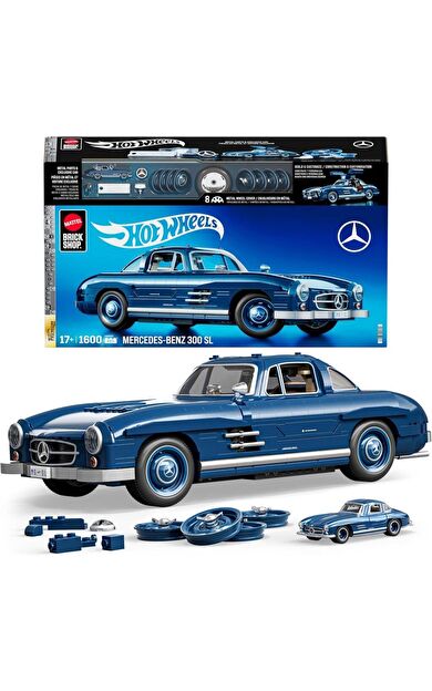 Mattel Brick Shop Hot Wheels HWW25 Mercedes-Benz 300 SL