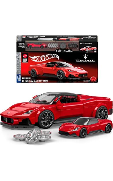 Mattel Brick Shop Hot Wheels JFR90 Maserati Mc20