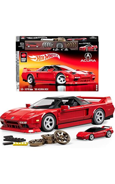 Mattel Brick Shop Hot Wheels JFT17 '90 Acura Nsx