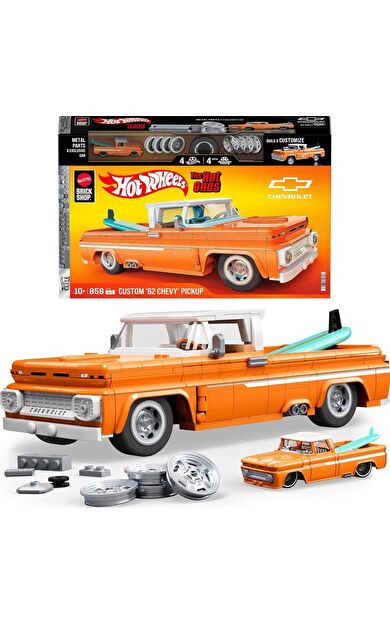 Mattel Brick Shop Hot Wheels JFT20 Custom '62 Chevy Pickup