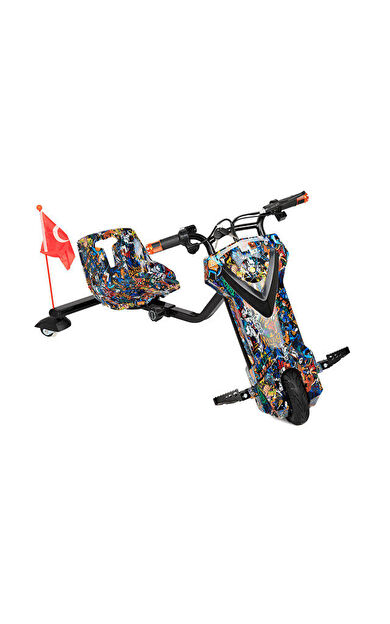 Hoverway Drift Scooter PWS807-HEROES Renkli