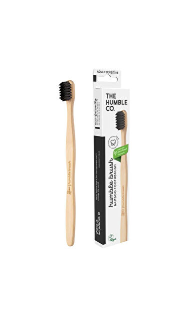 The Humble Co. Bambu Diş Fırçası Orta Sert Siyah