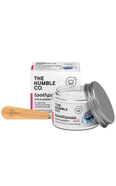 The Humble Co Çilekli Diş Macunu Kavanoz 50 ml