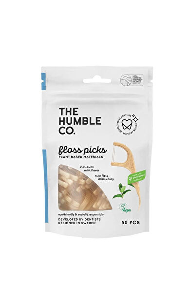 The Humble Co Nane Tadı Kürdanlı Diş İpi 50 Adet