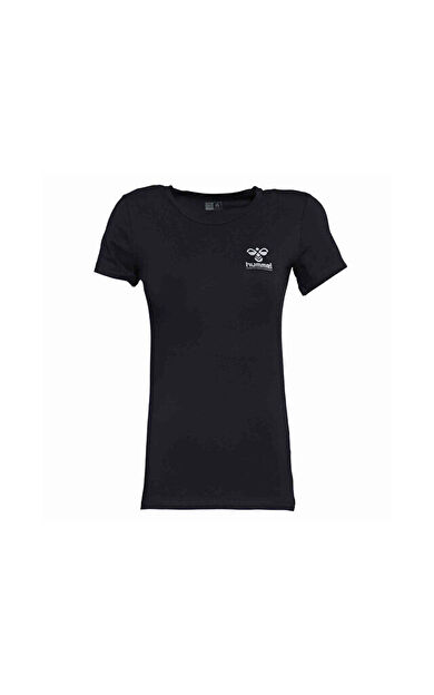 Hummel Deni T-Shirt Kadın Günlük Tişört 911306-2001 Siyah