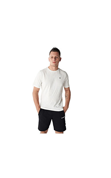 Hummel Hmlt-Ic Ico Regular T-Shirt Erkek Günlük Tişört 911865-9003 Beyaz