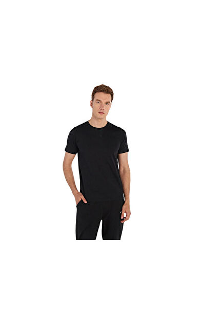 Hummel Elemental Chevron Cotton Tee Erkek Günlük Tişört 911946-2001 Siyah