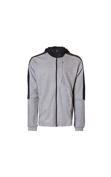 Hummel Hmltropper Zip Hoodie Erkek Günlük Ceket 921567-2006 Gri