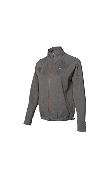 Hummel Hmlalyssum Zip Jacket Kadın Günlük Ceket 921653-2006 Gri