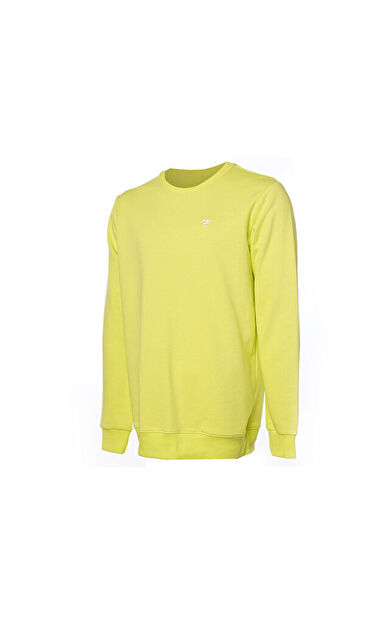 Hummel Hmlt-Ic Ico Sweatshırt Erkek Günlük Sweatshirts 921835-6102 Sarı