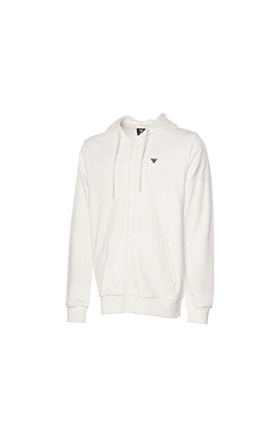 Hummel Hmlt-Ic Icona Zıp Hoodıe Erkek Günlük Sweatshirts 921836-9003 Beyaz