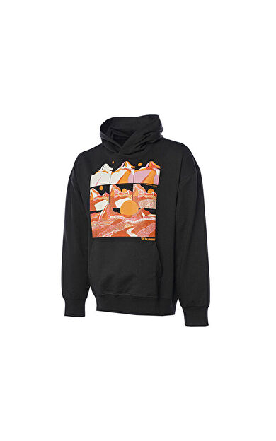 Hummel Hmlbenoit Hoodie Erkek Günlük Sweatshirt 921843-2001 Siyah