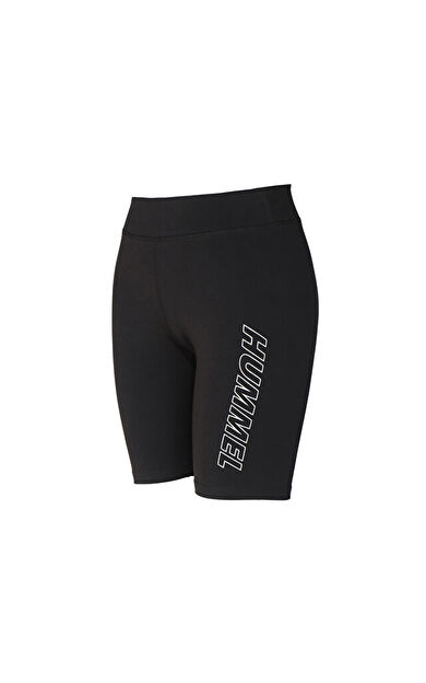 Hummel T Te Maja Mw Cotton  Tight Shorts Kadın Günlük Tayt 931569-2001 Siyah