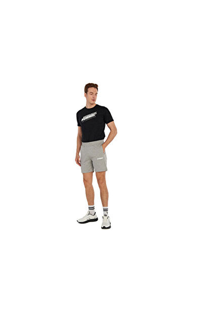 Hummel Elemental Cotton Shorts Erkek Günlük Şort 931980-2006 Gri