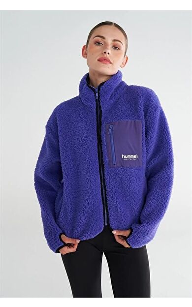 Hummel Hmlarun Sherpa Zip Jacket Kadın Polar 922363