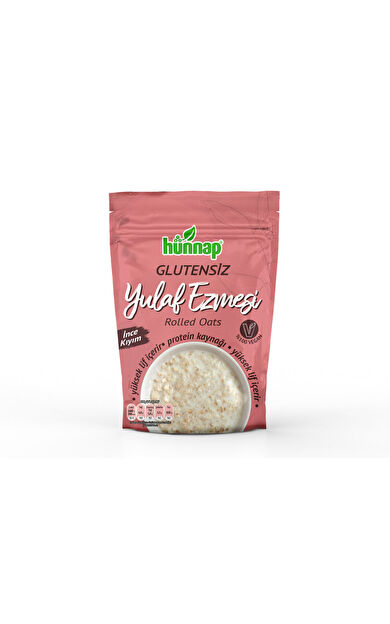 Hünnap Glutensiz Yulaf Ezmesi İnce Kıyım 300 Gr