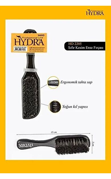 Hydra 2205 Fade Brush Sıfır Kesim Ense Fırçası