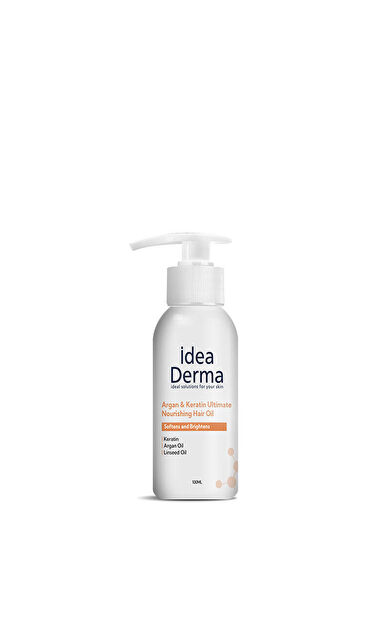 İdea Derma Argan ve Keratin Besleyici Saç Bakım Yağı 100 ml
