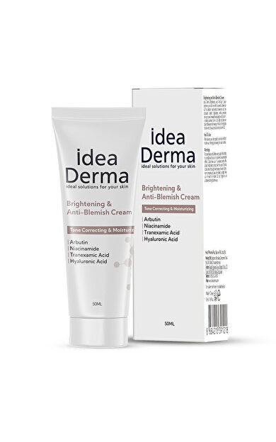 İdea Derma Aydınlatıcı ve Leke Karşıtı Bakım Kremi 50 ml