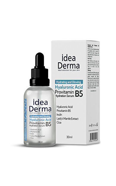 İdea Derma Hyaluronic Acid Provitamin B5 Hydration Serum 30 ml