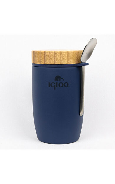 Igloo Bamboo Yemek Termosu 500ml-LACİVERT