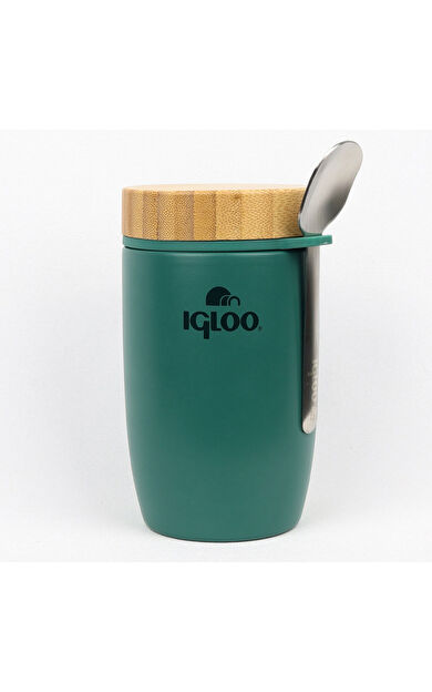 Igloo Bamboo Yemek Termosu 500ml-YEŞİL