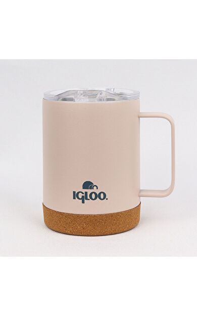 Igloo Cork Mug 350ml-BEJ