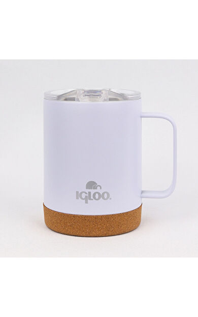 Igloo Cork Mug 350ml-BEYAZ